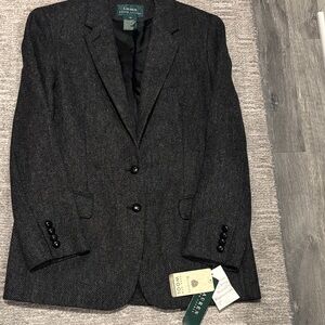 Lauren Ralph Lauren Charcoal Blazer size 12
